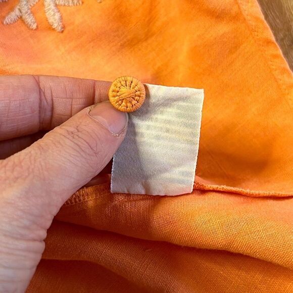 Johnny Was Lael Boxy Linen Embroidered Shirt - Picture 13 of 13